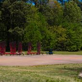 Raleigh Community Center: Outside Basketball Court