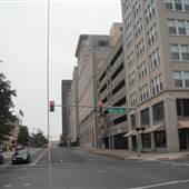 Downtown driving shots