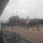 View from balcony facing west