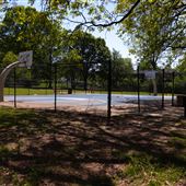 Gaston Community Center: Outside Basketball Court